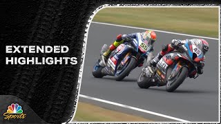 World Superbike highlights Czech Republic  Race 1 Round 8  72923  Motorsports on NBC [upl. by Akeemahs]