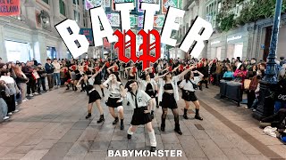 KPOP IN PUBLIC BABYMONSTER 베이비몬스터  BATTER UP  Dance Cover by EST CREW from Barcelona [upl. by Haswell]