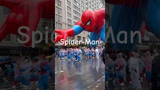 New York City Thanksgiving Day travel shorts spiderman [upl. by Adieren]