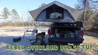 RAM Rebel Overland bed setup with RamBoxes [upl. by Esbensen412]