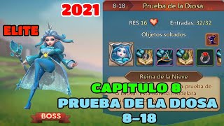 PRUEBA DE LA DIOSA 818 ELITE CAPITULO 8 PRUEBA DIVINA SUELO SAGRADO ELITE LORDS MOBILE GAMEPLAY F2P [upl. by Aimil578]