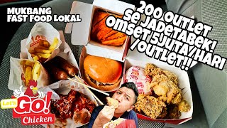 DUKUNG FASTFOOD LOKAL MUKBANG LETS GO CHICKEN [upl. by Bandler]