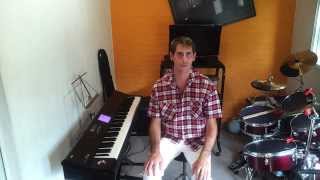 Piano paradiddle introduccion y ejercicio 1 [upl. by Crispas937]