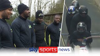 Jamaicas bobsleigh team say they arent heading to the Winter Olympics just to make up the numbers [upl. by Yrol]