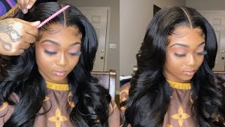 BEST BODYWAVE WIG ⁉️  How to Layer amp Curl Your Hair 😍 Ali Grace Hair [upl. by Efal]