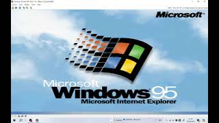 How to install Windows 95 with MSDOS 710 in 86Box [upl. by Enylecoj]