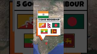 How many good Neighbours of Different Countries youtubeshorts [upl. by Anaes926]