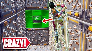 I found NEW Jumps in this 50 Level Deathrun FUN Fortnite Creative [upl. by Assirod]