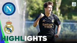 Real Madrid vs Napoli  Highlights  UEFA Youth League 03102023 [upl. by Adirf]