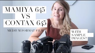 MAMIYA 645 VS CONTAX 645  Medium Format Film  With sample Images  Fine Art Film Photographer [upl. by Karolyn]