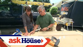 How to Build a Custom Fireplace Mantel  Ask This Old House [upl. by Atok907]