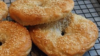 San Francisco Style Bagels  How to Make Bagels [upl. by Neelak732]