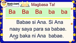 Unang Libro sa Pagbasa I Bahin 2 I Sinugbuanong Binisaya [upl. by Alley]