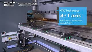 ZYMT CNC Press Brake Machine CYBELEC CT8 controller（The most costeffective cnc bending machine [upl. by Hubing]