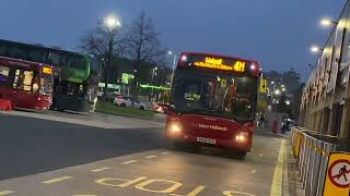 Scania Omnilink 1849 Bus Route 4M Walsall [upl. by Iggam]