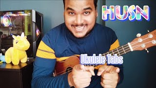 HUSN  Anuv Jain  Ukulele Tabs Lesson [upl. by Danuloff]