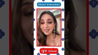 Dhvani Bhanushali real voice singing  shorts [upl. by Yetta]