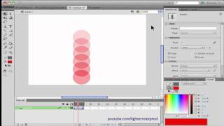 Adobe Flash Basics  Tweening Ease In and Ease Out Explained [upl. by Stoffel]