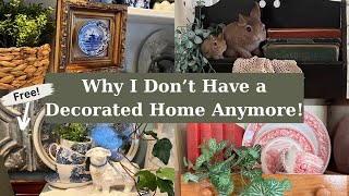 Thrift Store Haul amp Creative Upcycling Ideas for Home Decor a Collected Vs a Decorated Home [upl. by Cadell767]