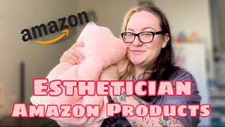 THE BEST ESTHETICS ITEM  Amazon Esthetician Haul [upl. by Marylin]