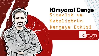 Sıcaklık ve Katalizörün Dengeye Etkisi  Kimyasal Hesaplamalar [upl. by Christi]