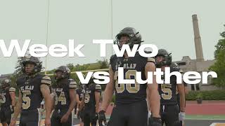 St Olaf Football 2024  Week Two vs Luther [upl. by Morie]