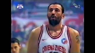 Vlade Divac  The two games with Crvena Zvezda [upl. by Sheelah91]