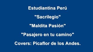 Estudiantina Perú  Sacrilegio Maldita Pasión y Pasajero en tu Camino [upl. by Kire]