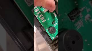 Ge refrigerator control panel tips [upl. by Evatsug420]