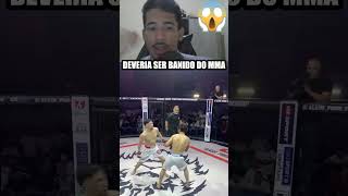 DEVERIA SER BANIDO DO MMA [upl. by Onilatac]