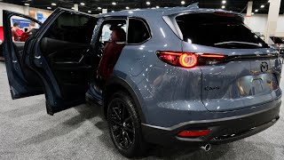 2023 Mazda CX9 Carbon Edition Review [upl. by Nalehp]