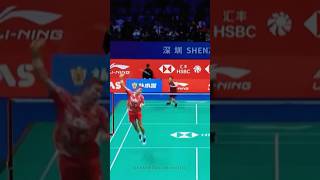 Excellent backhand by Viktor Axelsen 🔥🔥😱👌🏻 badminton viktoraxelsen backhandsmash shorts [upl. by Agosto965]