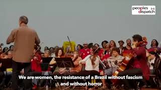 Brazilian adaptation of the Italian antifascist resistance song Bella ciao [upl. by Moguel]