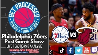 🔥🚨 THE NICO BATUM GAME 🔥🚨 Sixers vs Heat Play In Postgame Show I Reaction Takeaways amp Grades [upl. by Annoid863]