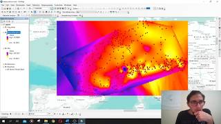 ArcGIS Enterpolasyon IDW  Natural Neighbor [upl. by Goldina]