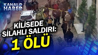 Sarıyerdeki Santa Maria Kilisesine Pazar Ayininde Silahlı Saldırı 1 Kişi Hayatını Kaybetti Haber [upl. by Wolff]