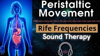 Peristaltic Movement Normalization with Rife Sound Therapy [upl. by Mata]