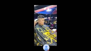 Satisfying FLAT TOP haircut barberlife [upl. by Lleumas559]