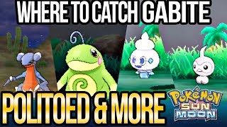 How to Catch Politoed Goomy Gabite Vanillite amp More in Pokemon Sun and Moon  Austin John Plays [upl. by Corbie]