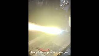 Metal powder spray gunpowder thermal plasma welding spraygun [upl. by Gnaig477]