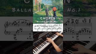 Ballade no 1 in G minor op 23 by Frédéric Chopin [upl. by Jessalin]