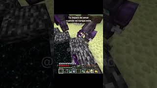 Solo hasta que se rompa minecraft minecraftmemes minecraftshorts viralvideo fyp parati [upl. by Seilenna]