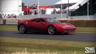 Ferrari SP12 EC  Eric Claptons £3m Car at Goodwood [upl. by Horter]