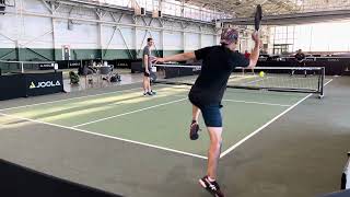 50 pickleball match 2 of 3 Jack amp Milo VS Collin amp Kevin at The Craneway Pavilion [upl. by Ientruoc]