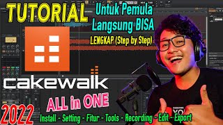 Tutorial Cakewalk untuk Pemula  Aplikasi Editing Audio GRATIS TERBAIK [upl. by Mathian327]