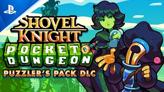 Shovel Knight Pocket Dungeon  Puzzlers Pack Free DLC Announcement Trailer  PS4 Games [upl. by Port]