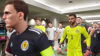 PES 2021 Gameplay  Scotland vs Northern Ireland  Friendly International  2024 [upl. by Matt]