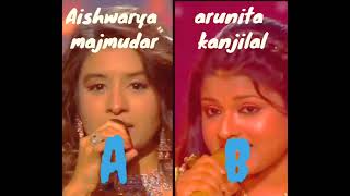 who is best   Aishwarya majmudar  arunita kanjilal [upl. by Ahsial]