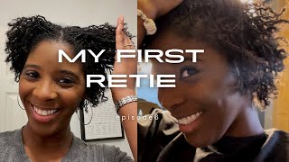 My first sisterlock retie [upl. by Eeleimaj]