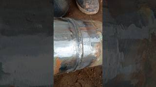 Tig and ark welding test pis 6 inch tig ark welding viralvideos [upl. by Whiffen]